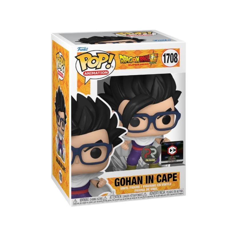 Funko POP Dragon Ball Super: Super Hero 1708 Gohan In Cape Chalice Exclusive (PR)