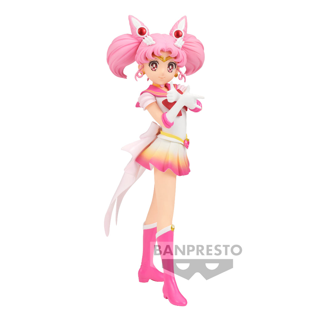 Banpresto Pretty Guardian Sailor Moon Eternal The Movie Glitter&Glamours-Super Sailor Chibi Moon-(Ver.B)