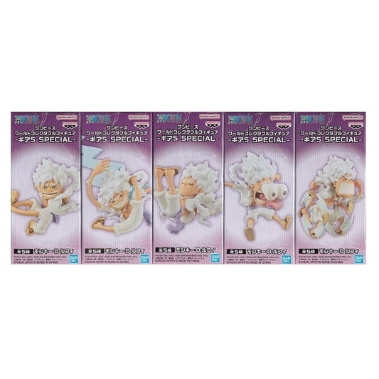 Banpresto One Piece World Collectable Figure -Monkey.D.Luffy Special- Set of 5