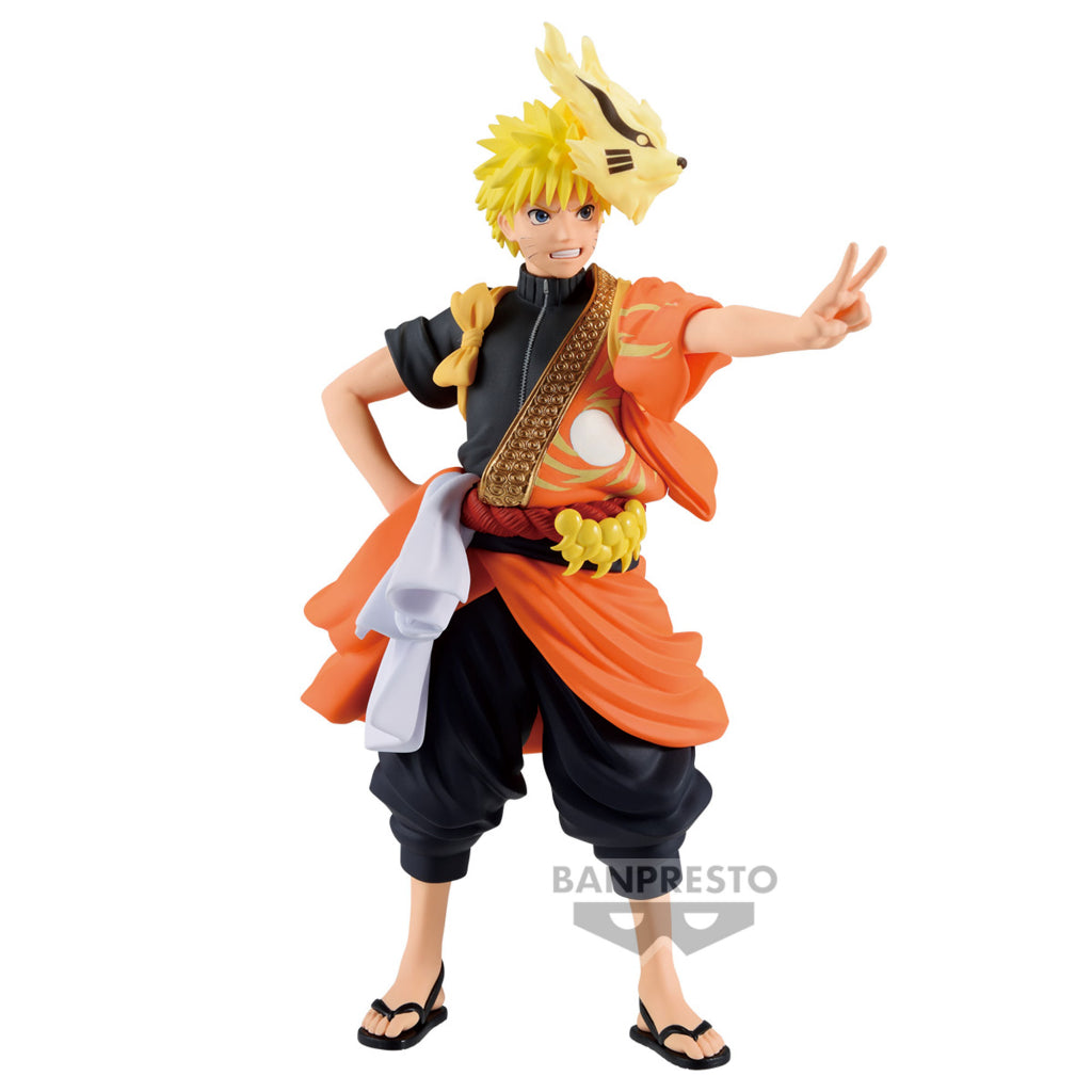 Banpresto Naruto Shippuden Uzumaki Naruto Figure(Animation 20th Anniversary Costume)