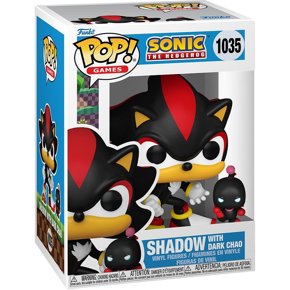 Funko POP Sonic The Hedgehog 1035 Shadow with Dark Chao