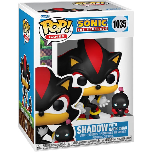 Funko POP Sonic The Hedgehog 1035 Shadow with Dark Chao