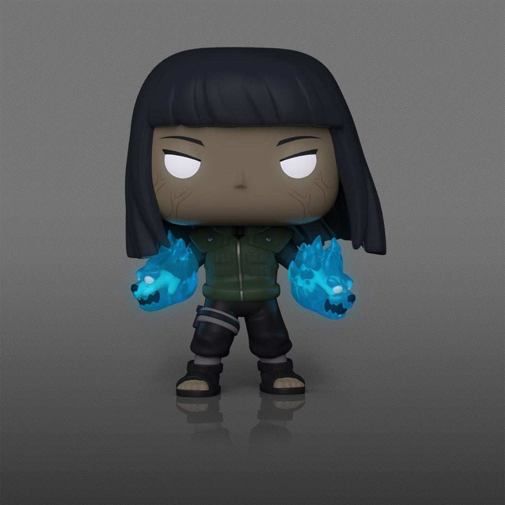 Funko POP Naruto Shippuden 1339 Hinata with Twin Lion Fists Entertainment Earth Exclusive Chase