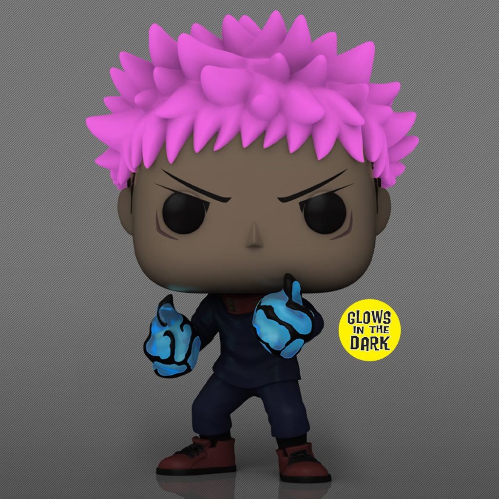Funko POP Jujutsu Kaisen 1376 Yuji Itadori (GITD) AAA Anime Exclusive