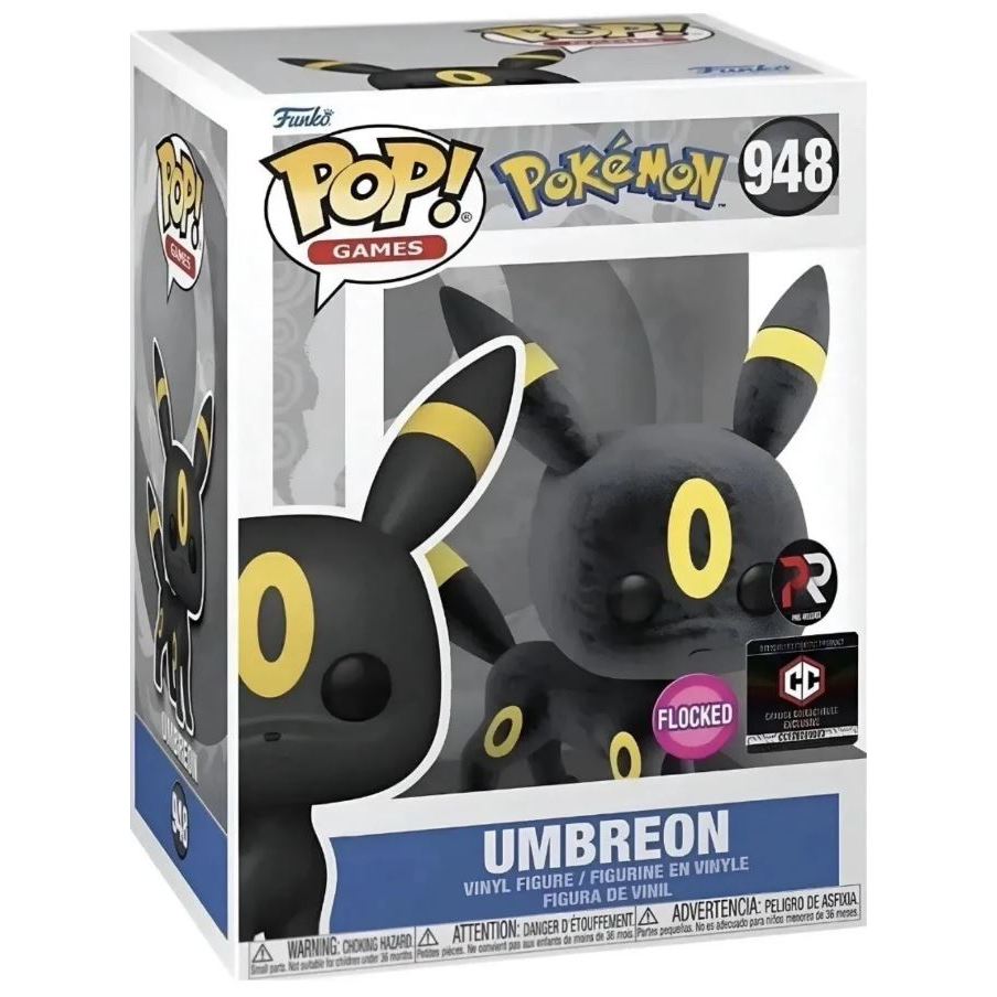 Funko POP Pokemon 948 Umbreon (Flocked) Chalice Exclusive (PR)