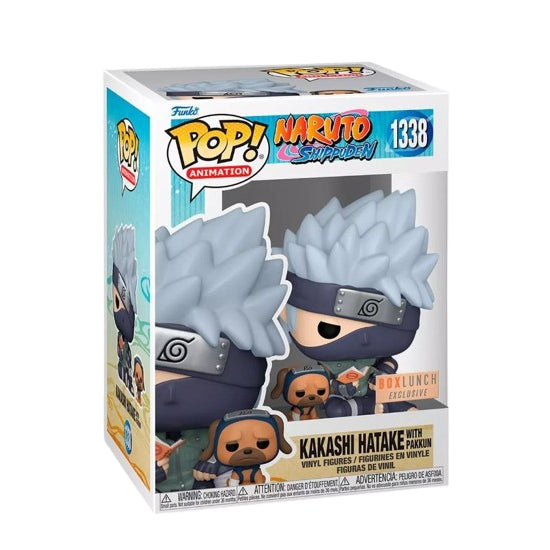 Funko POP Naruto Shippuden 1338 Kakashi with Pakkun Boxlunch Exclusive