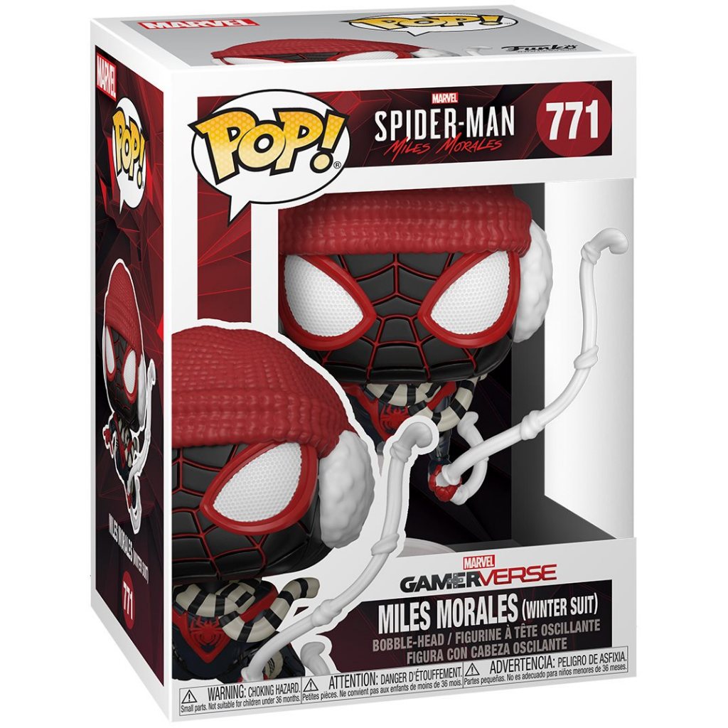 Funko POP Marvel Spider-Man Miles Morales 771 Miles Morales (Winter Suit)