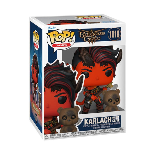 Funko POP Baldur's Gate 3 1018 Karlach with Clive