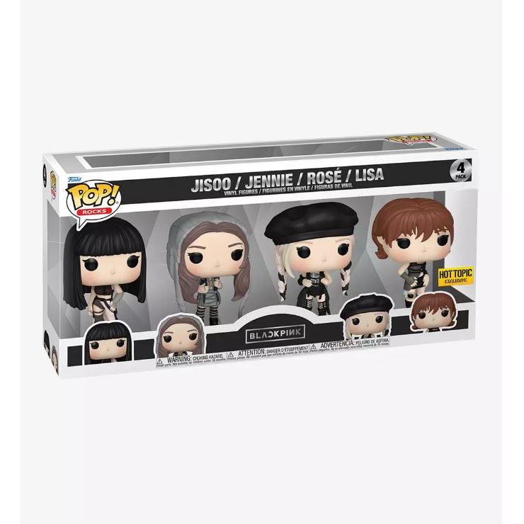 Funko POP Blackpink (Pink Venom) 4 Pack Hot Topic Exclusive