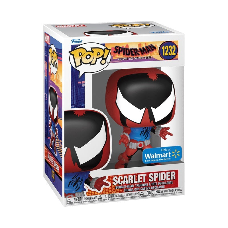 Funko POP Marvel Spider-Man: Across The Spider-Verse 1232 Scarlet Spider Walmart Exclusive