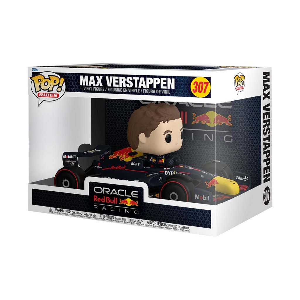Funko POP Red Bull Racing Formula One Team 307 Max Verstappen Super Deluxe Pop Rides