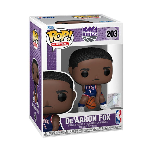Funko POP NBA Sacramento Kings 203 De'Aaron Fox