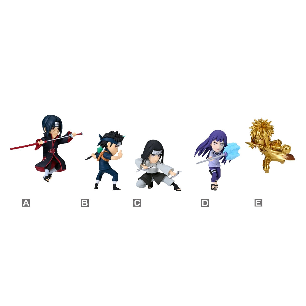 Banpresto Naruto Narutop99 World Collectable Figure Vol.3 Set of 5
