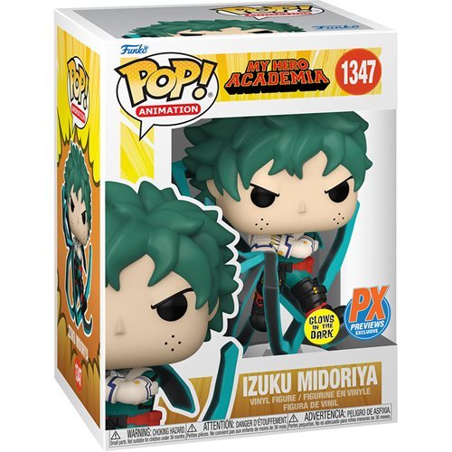 Funko POP My Hero Academia 1347 Izuku Midoriya (GITD) PX Exclusive