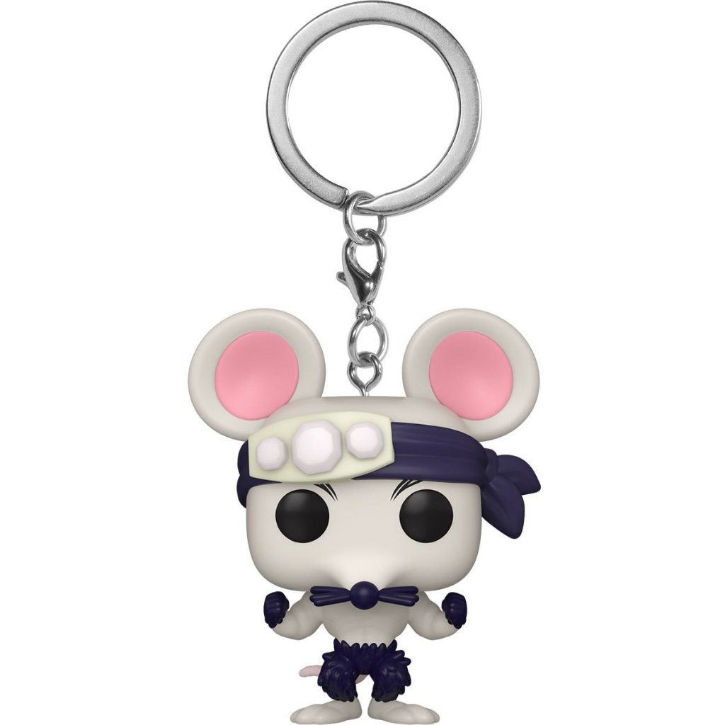 Funko POP Demon Slayer Kimetsu No Yaiba Muscle Mouse Pocket Pop! Key Chain