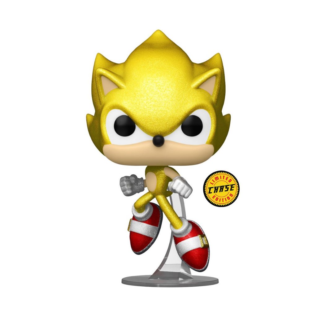 Funko POP Sonic the Hedgehog 923 Super Sonic AAA Anime Exclusive Chase