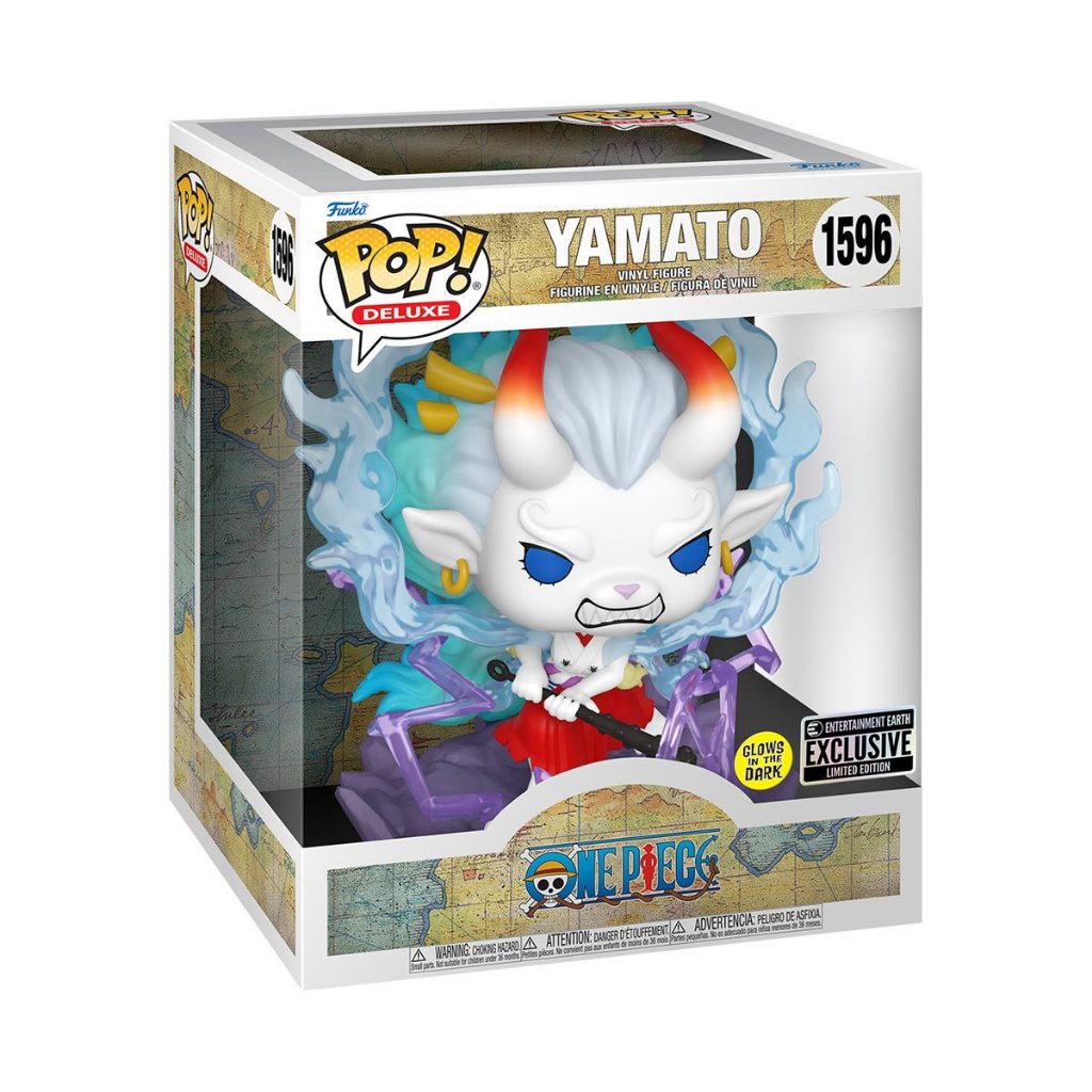 Funko POP One Piece 1596 Yamato Deluxe Pop (GITD) Entetainment Earth Exclusive