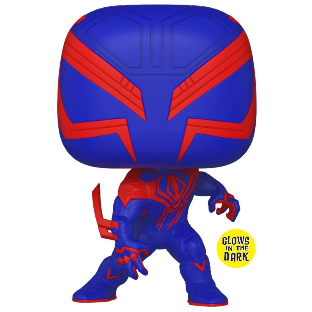 Funko POP Marvel Spider-Man: Across the Spider-Verse 1267 Spider-Man 2099 (GITD) Entertainment Earth Exclusive