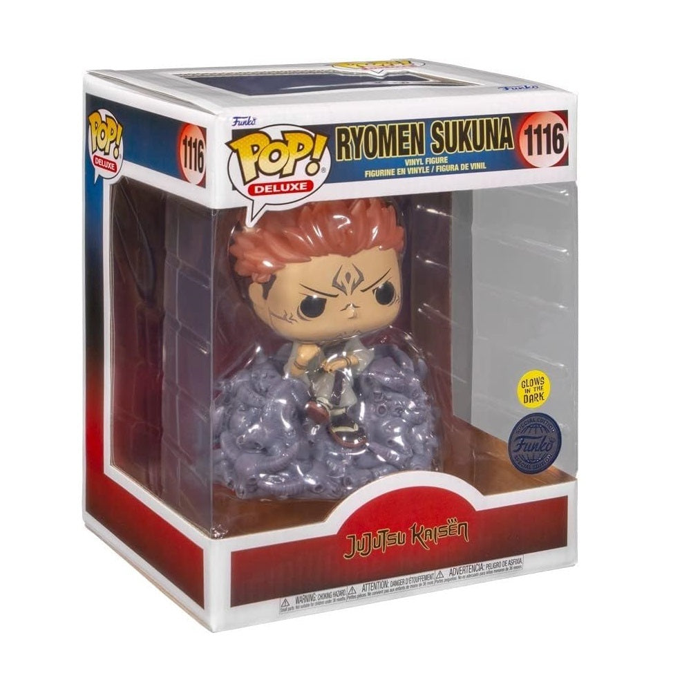 Funko POP Jujutsu Kaisen 1116 Ryomen Sukuna Deluxe Pop (GITD) (SE)