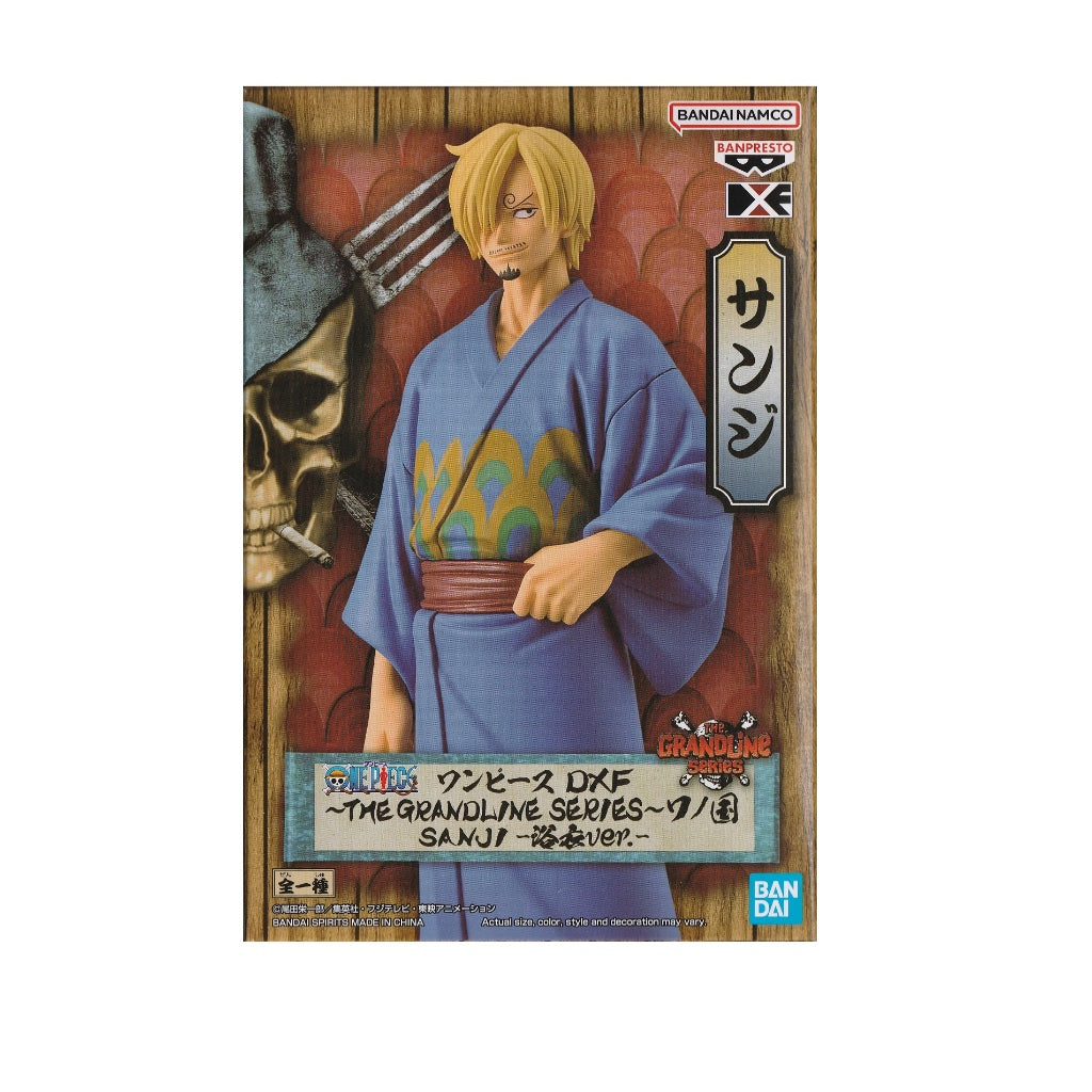 Banpresto One Piece Dxf The Grandline Series Wanokuni Sanji -Yukata Ver.-