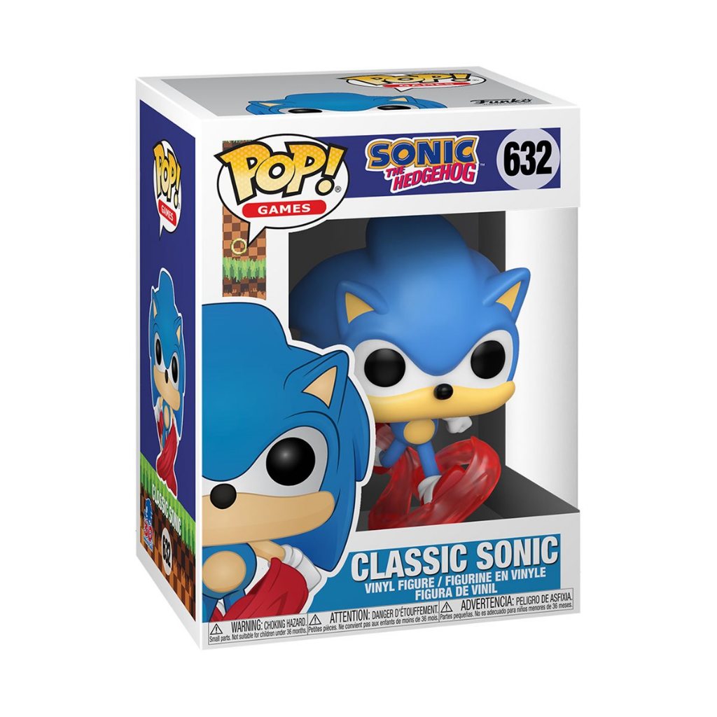 Funko POP Sonic the Hedgehog 632 Classic Sonic