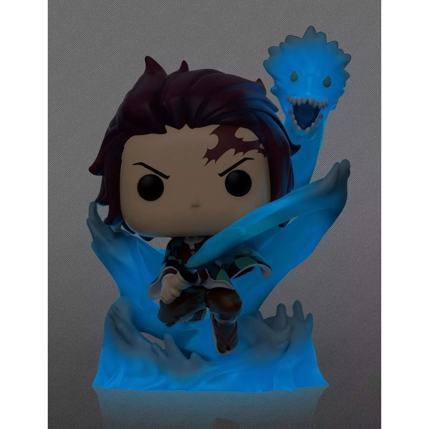 Funko POP Demon Slayer Kimetsu no Yaiba 873 Tanjiro Kamado (GITD) Boxlunch Exclusive