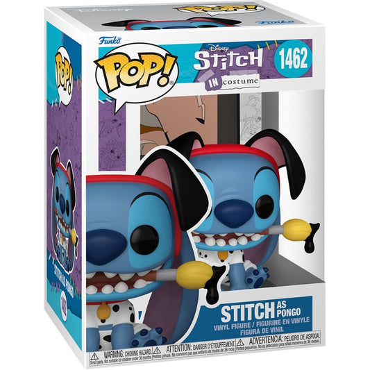 Funko POP Stitch in Costume 1462 Stitch as Pongo