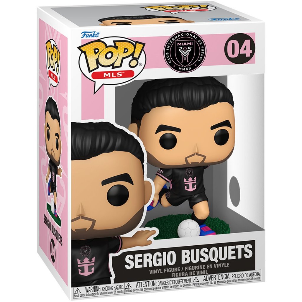 Funko POP Football MLS Inter Miami 04 Sergio Busquets