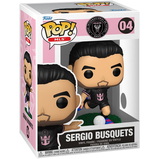 Funko POP Football MLS Inter Miami 04 Sergio Busquets