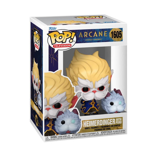 Funko POP Arcane: League of Legends 1605 Heimerdinger with Poro