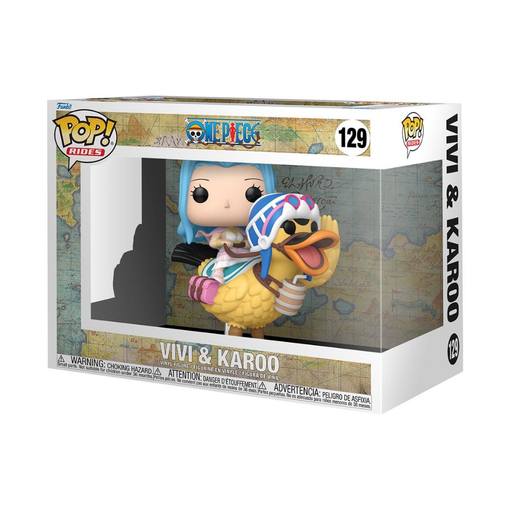 Funko POP One Piece 129 Vivi and Karoo Pop Ride