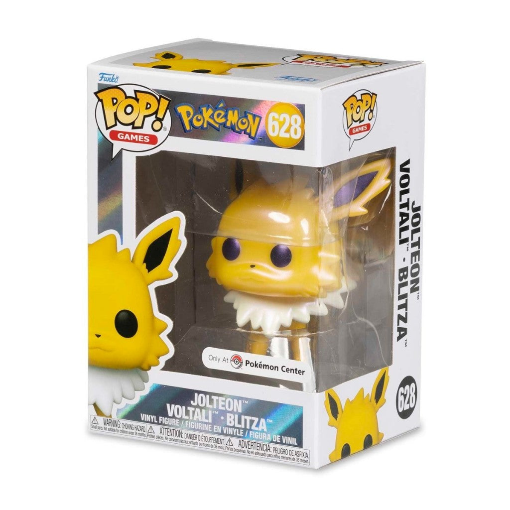 Funko POP Pokemon 628 Jolteon (Pearlescent) Pokemon Center Exclusive