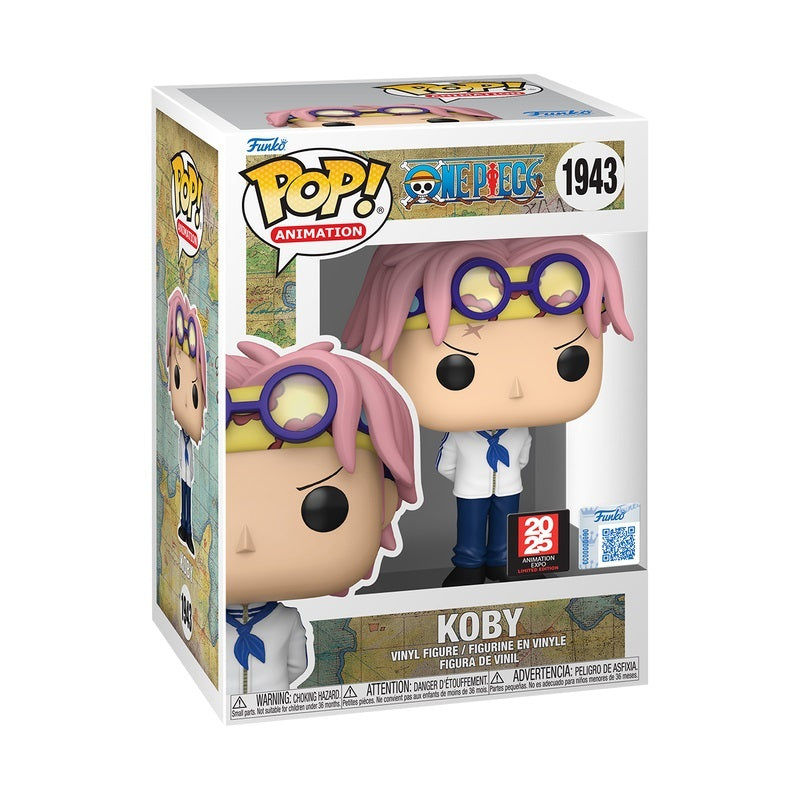 Funko POP One Piece 1943 Koby 2025 Animation Expo Exclusive