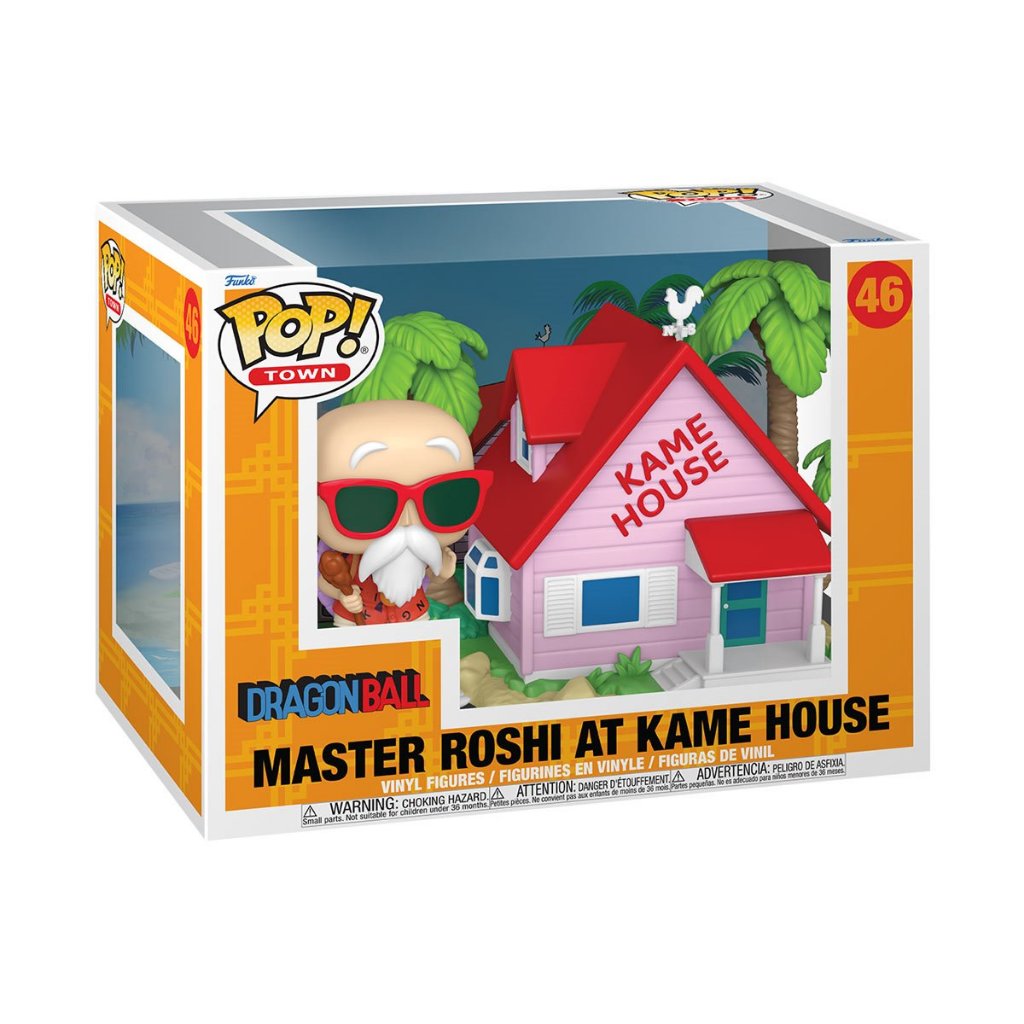Funko POP Dragon 46 Ball Master Roshi at Kame House Pop!