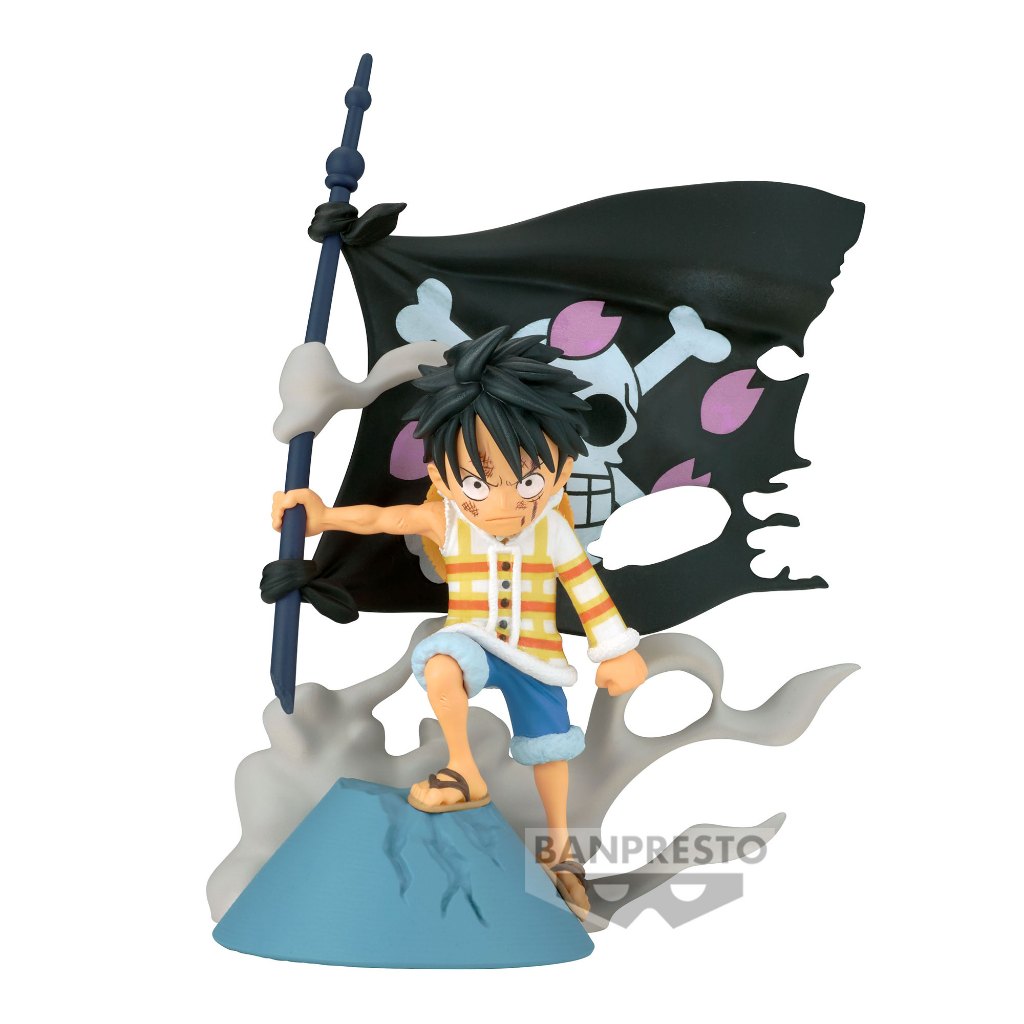 Banpresto One Piece World Collectable Figure Log Stories-Monkey.D.Luffy-