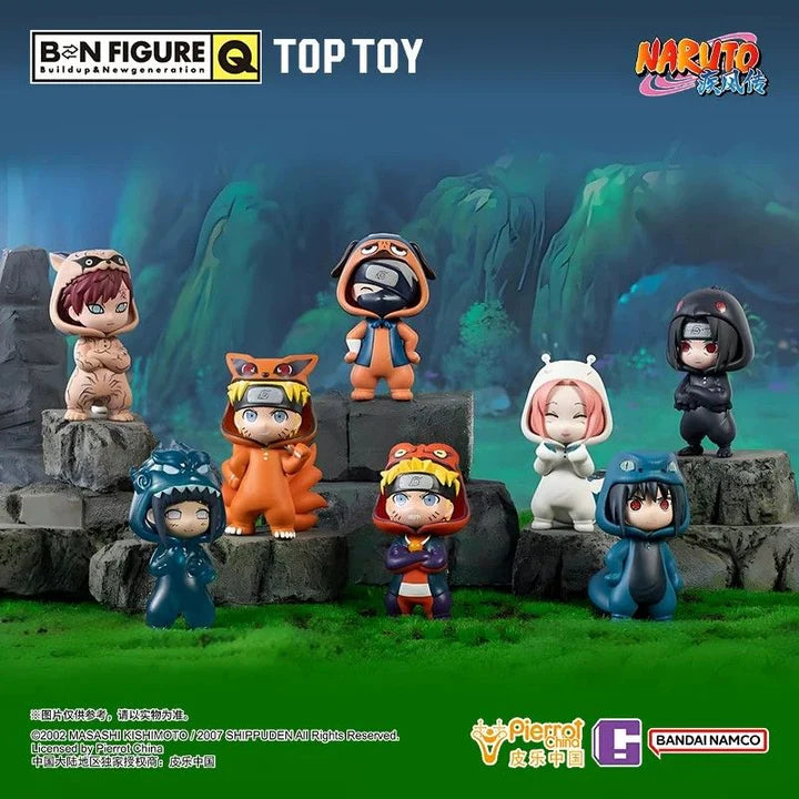Bandai BN figure Q Naruto Shippuden Pajamas Series Blind Box