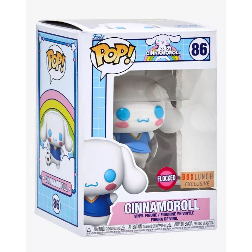 Funko POP Sanrio 86 Cinnamoroll (Flocked) Boxlunch Exclusive