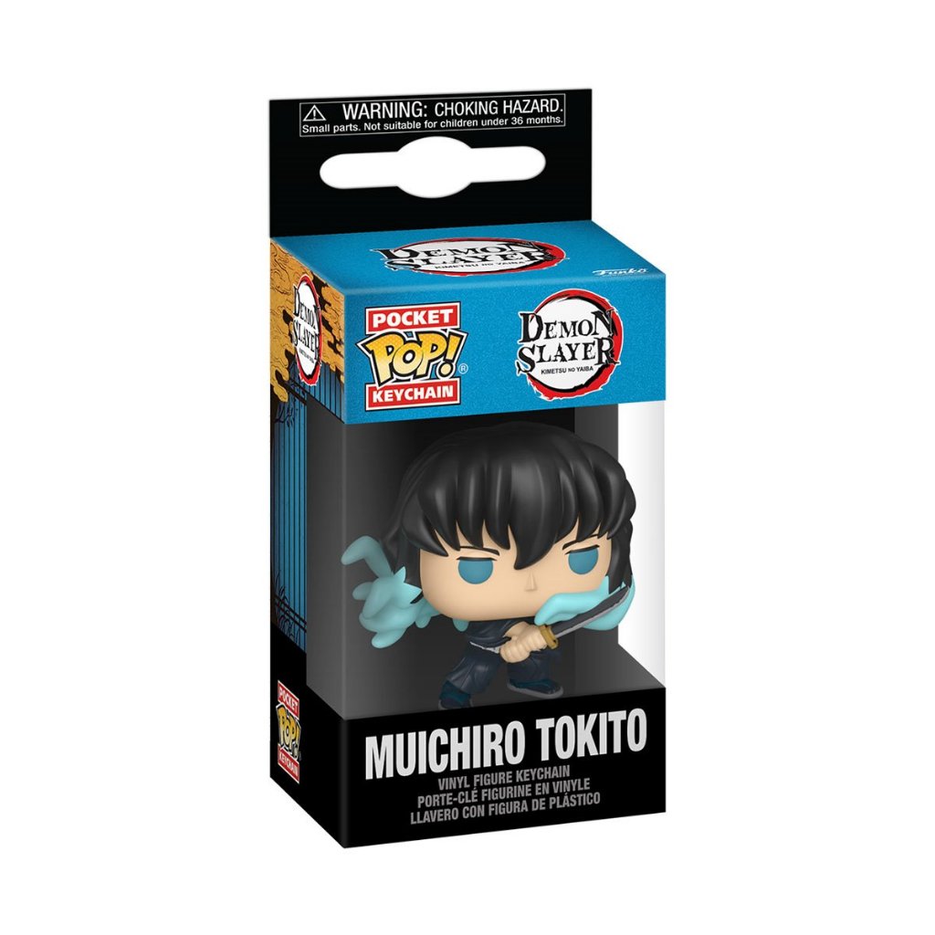 Funko POP Demon Slayer Kimetsu No Yaiba Muichiro Tokito Pocket Pop! Key Chain