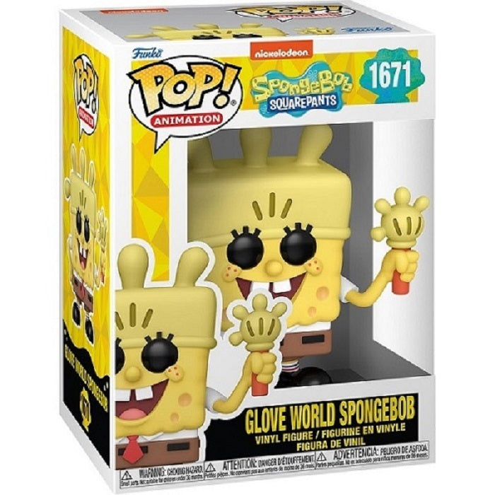 Funko POP SpongeBob SquarePants 25th Anniversary 1671 Glove World SpongeBob