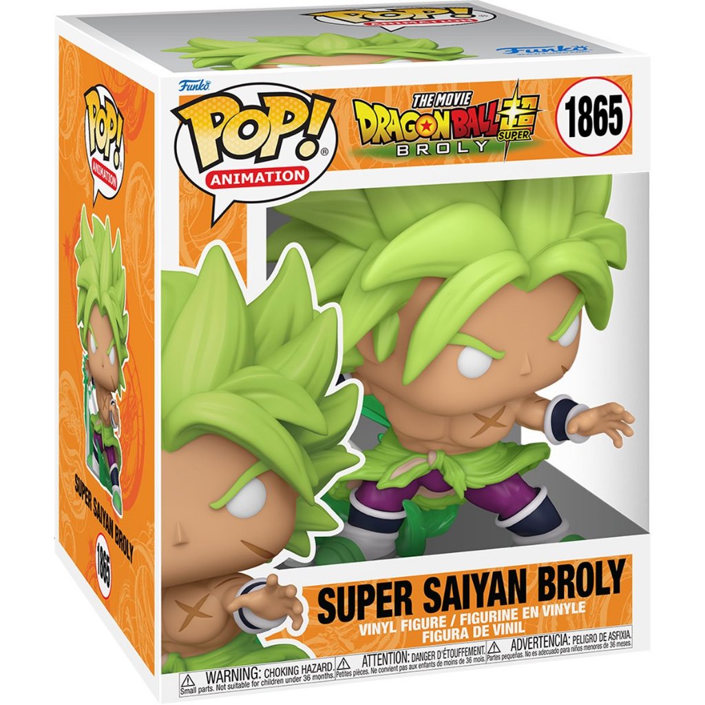 Funko POP Dragon Ball Super: Broly 1865 Super Saiyan Broly 6-Inch