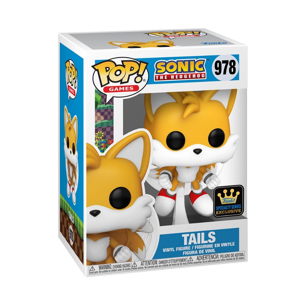 Funko POP Sonic the Hedgehog 978 Tails Specialty Series