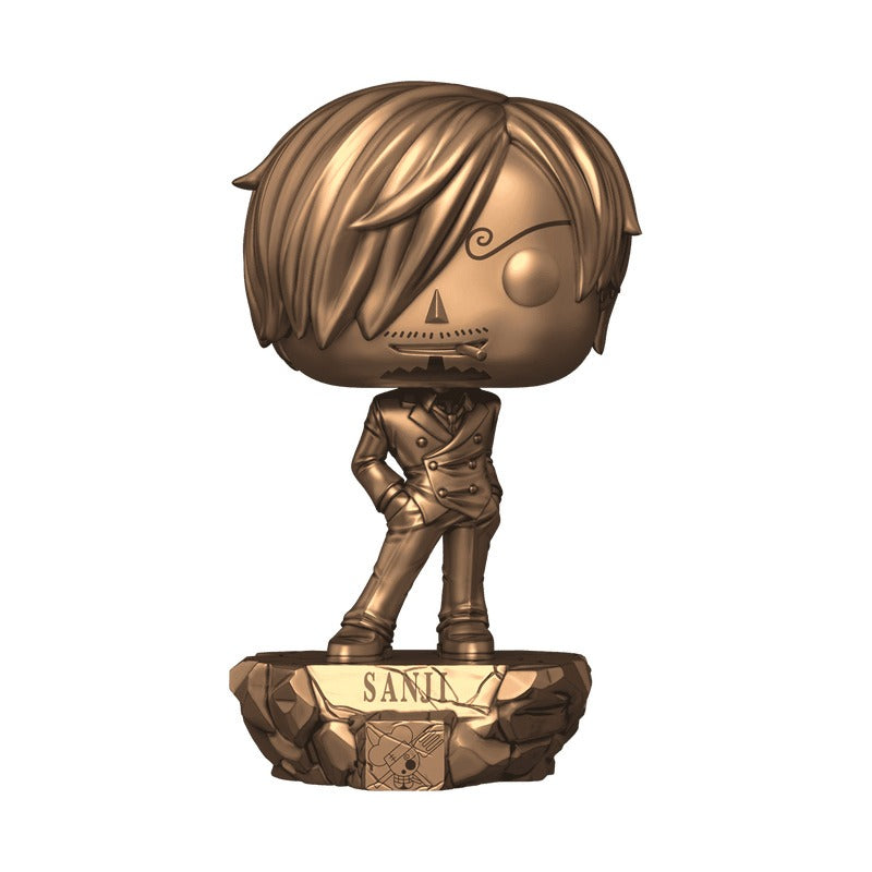 Funko POP One Piece 2017 Sanji (Bronze Statue) Pop Plus Exclusive