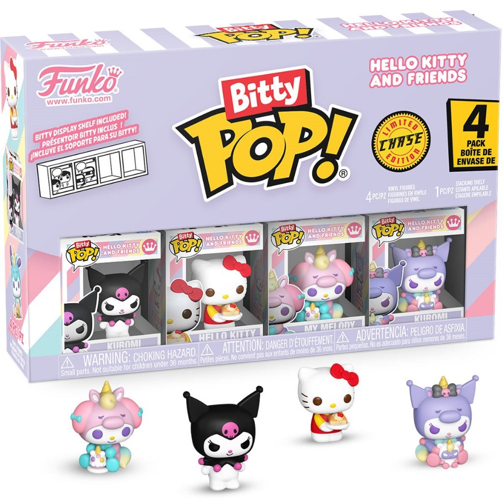 Funko Sanrio Kuromi Bitty Pop! Mini-Figure 4-Pack