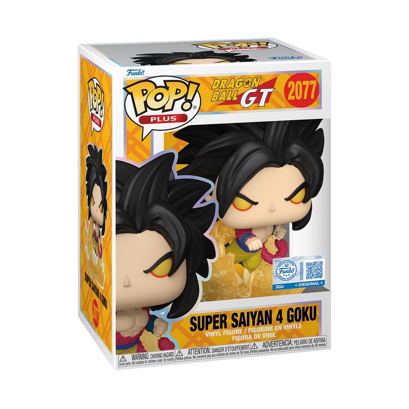 Funko POP Dragon Ball GT 2077 Super Saiyan 4 Goku Exclusive Pop Plus