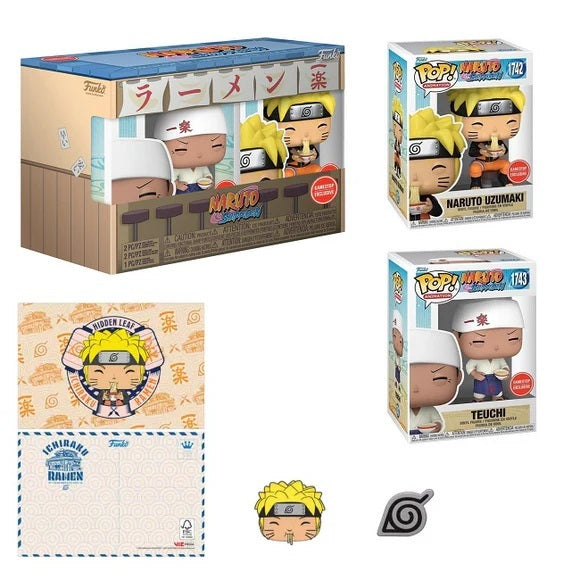 Funko POP Naruto Shippuden Ichiraku Funko Collector Box GameStop Exclusive