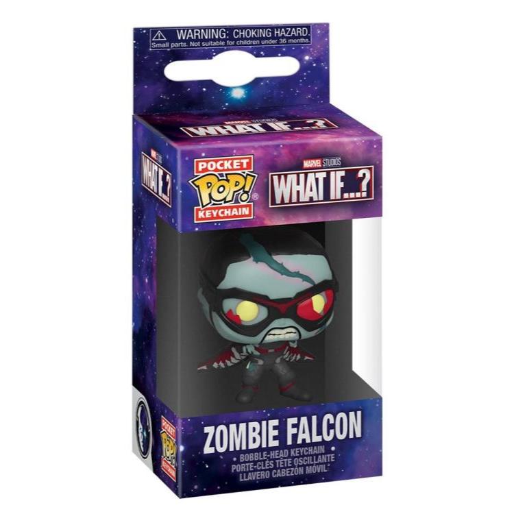 Funko POP Marvel What If Zombie Falcon Pocket Pop! Key Chain
