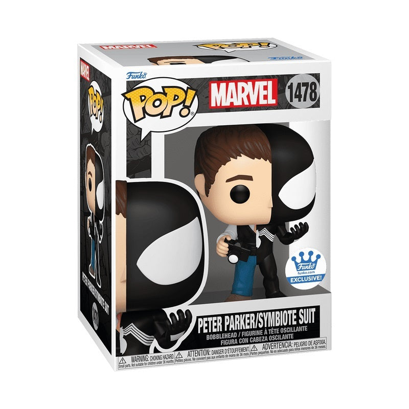 Funko POP Marvel 1478 Peter Parker/Symboite Suit Funko Shop Exclusive