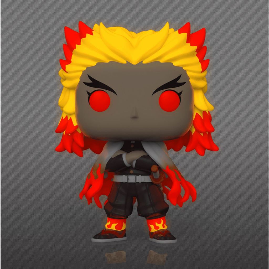 Funko POP Demon Slayer 1308 Kyojuro Rengoku GITD Walmart Exclusive