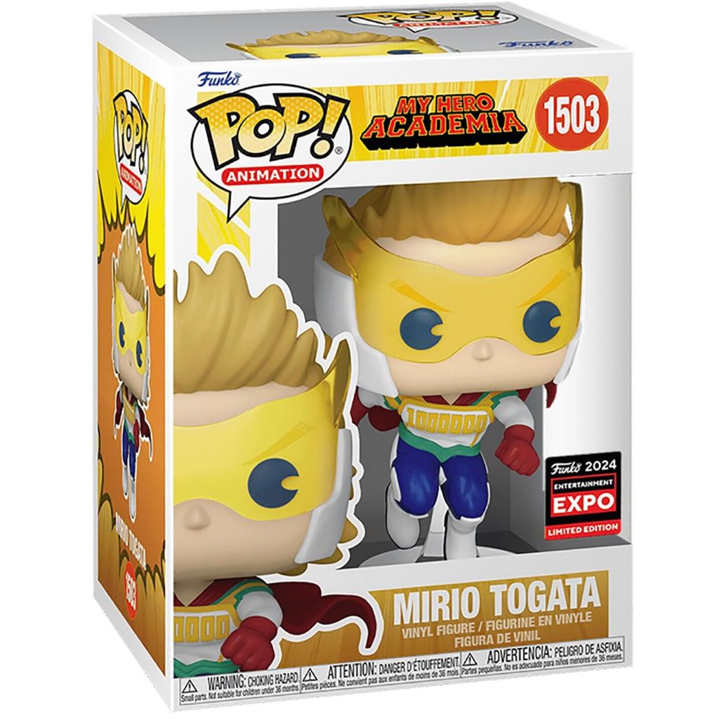 Funko POP My Hero Academia 1503 Mirio Togata 2024 Entertainment Expo Exclusive