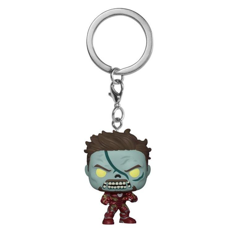 Funko POP Marvel What If Zombie Iron Man Pocket Pop! Key Chain